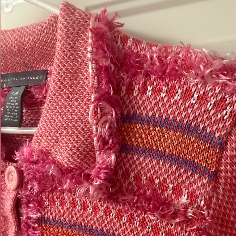 NORTHERN ISLES hand knit cardigan - Picture 2 of 7